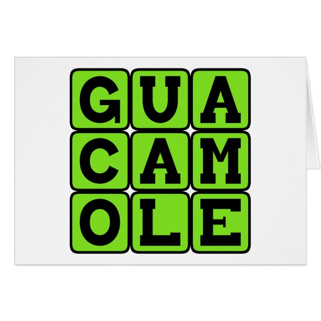 Guacamole, Avocado Dip (Anverso (Horizontal))