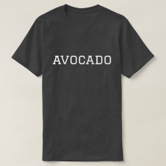 Guacamole de la tostada del aguacate de la camisa