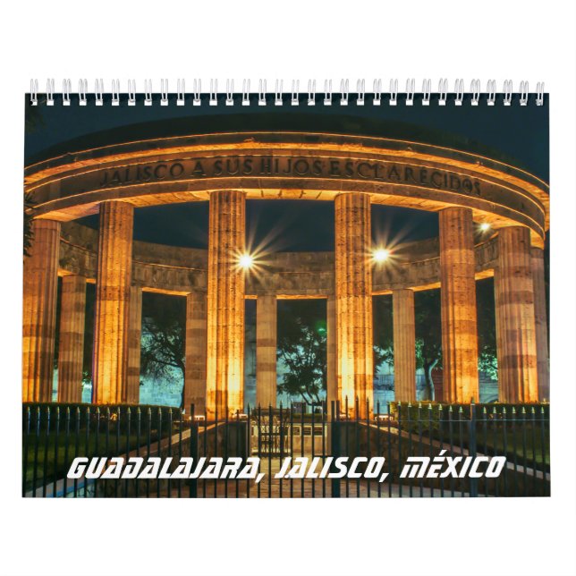 Guadalajara, Jalisco, Calendario de México (Tapa)