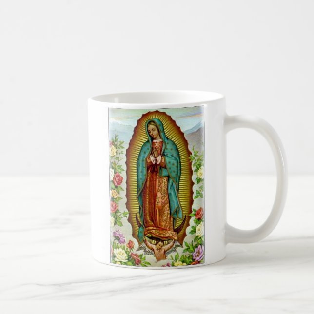Guadalupe con la taza de los rosas (Derecha)