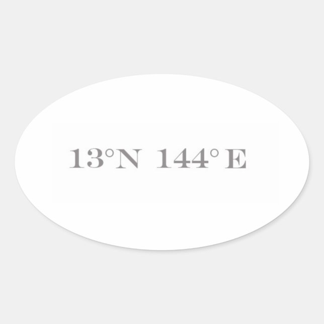 Guam Pegatina (Anverso)