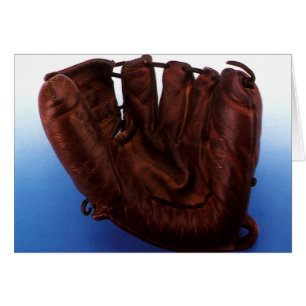 Guante de béisbol de cuero antiguo Deportes vintag