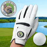 Guante De Golf Foto De Perro personalizado Mejor Papá De Par Mode<br><div class="desc">Mejor Papá Por Par... ¡Dos de tus cosas favoritas, golf y perro! Ahora puedes llevar a tu mejor amigo mientras juegas 18 agujeros . Sorprenda al perro papá y al amante del golf con estos personalizados de foto de perro super adorables guantes de golf marcadores de pelota y accesorios de...</div>