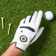 Monograma Escudo del club de golf personalizado
