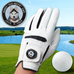 Guante De Golf Personalizado Foto Perro Mejor Papá Mascota Golfer<br><div class="desc">La mayoría del papá de Tee-riffic ... ¡Dos de tus cosas favoritas, golf y perro! Ahora puedes llevar a tu mejor amigo mientras juegas 18 agujeros . Sorprenda al Papa Perro y al amante del golf con estos personalizados de foto de perro super adorables guantes de golf con marcadores de...</div>