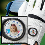 Guante De Golf Personalizado fotográfico personalizado texto<br><div class="desc">Crea un guante de golf único y personalizado con tu foto y texto personalizado en tu elección de colores (mostrado en azul) para el entusiasta del golf que conoces. ASISTENCIA: Para obtener ayuda con la modificación o personalización del diseño, el cambio de color, el redimensionamiento, la transferencia del diseño a...</div>