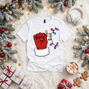 Guante de Santa Cute - Camiseta de Navidad acogedo