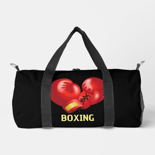 Guantes de boxeo Diseño Bolsa Duffel (Anverso)