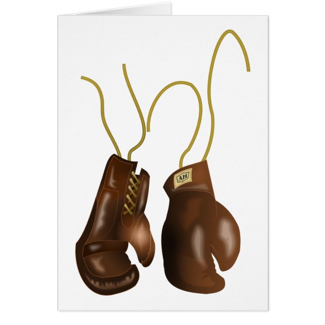 Guantes de boxeo realistas (Frente)