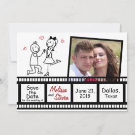 Guarda el diseño de la invitación de boda Date.