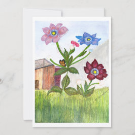 GUARDA LA FECHA - Invitación de Pintura al Acuarel