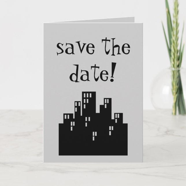 guarda la tarjeta de fecha! con el perfil de ciuda (Anverso)