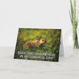 Guarda la tarjeta Groundhog in Groundhog Day