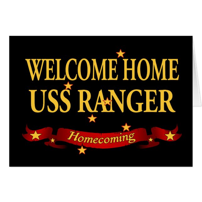 Guardabosques casero agradable de USS (Anverso (Horizontal))