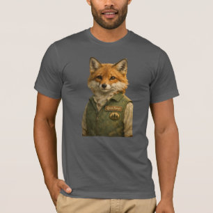 Guardabosques de zorro – Camiseta triblend para ho