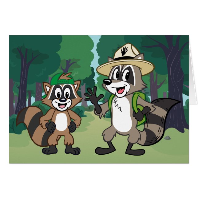 Guardabosques Rick y Ricky de Rick el | del (Anverso (Horizontal))