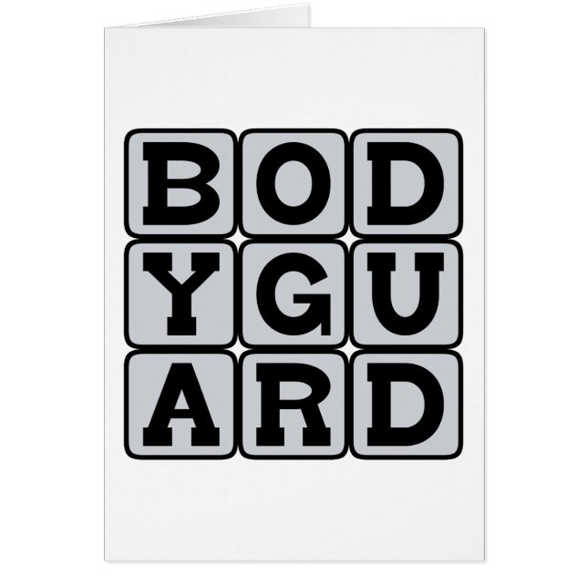 Guardaespaldas, Protector Personal (Frente)