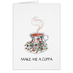 ¡Guárdame / Hazme una taza de té!