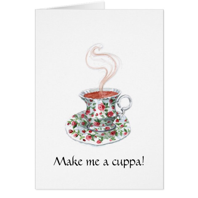 ¡Guárdame / Hazme una taza de té! (Frente)