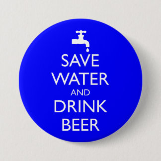 GUARDAR AGUA Y BOTÓN DE CERVEZA BEBIDA