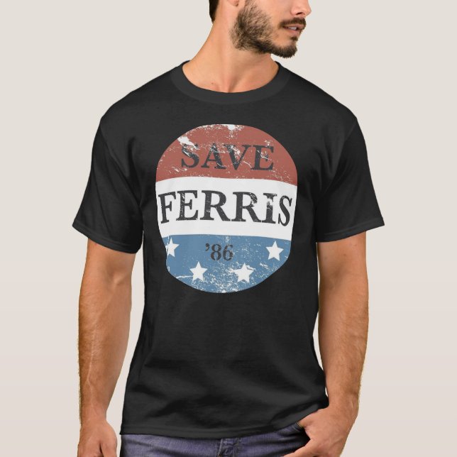 Guardar camiseta clásica de Ferris (Anverso)