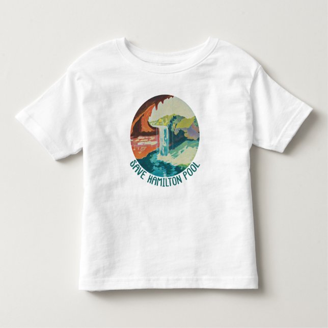 Guardar camiseta de Hamilton Pool - Niños (Anverso)