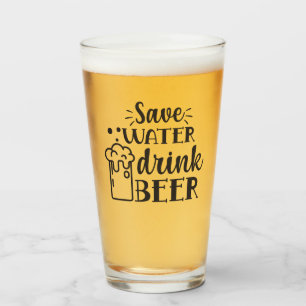 Guardar cerveza para beber agua