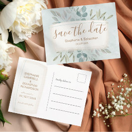 Guardar el anuncio azul turbio de color de agua rú