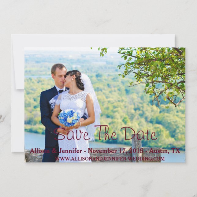 Guardar El Anuncio De Fecha (Anverso)