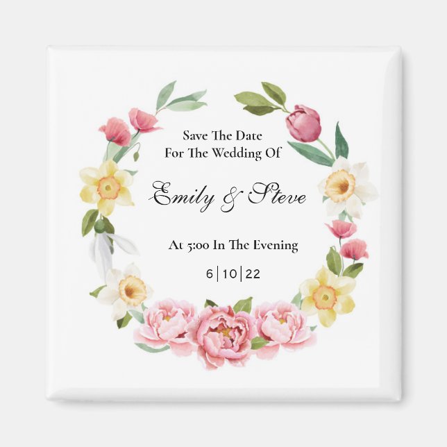 Guardar el imán de fecha (Frente)