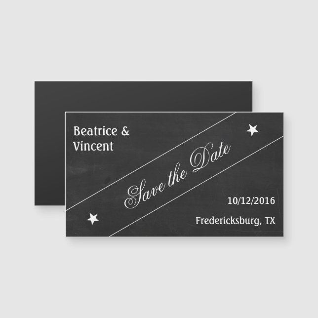 Guardar el imán de fecha (Anverso/Reverso)