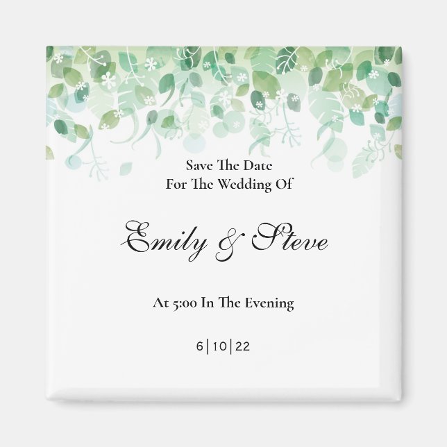 Guardar el imán de fecha (Frente)