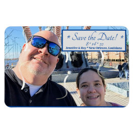 Guardar el imán fotográfico flexible de fecha