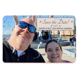 Guardar el imán fotográfico flexible de fecha