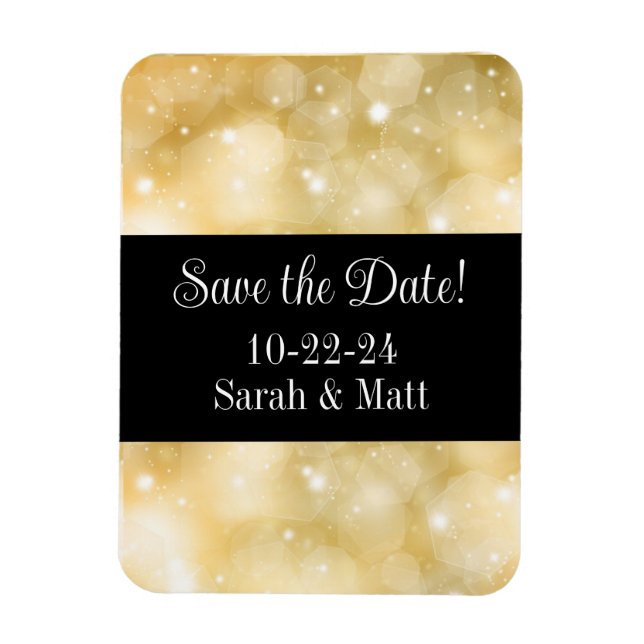 Guardar el oro del imán de fecha (Vertical)