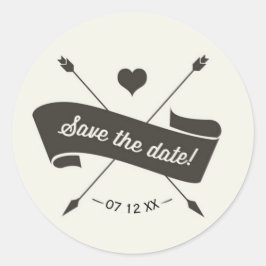 Guardar el Pegatina de redondeo de fecha clásica