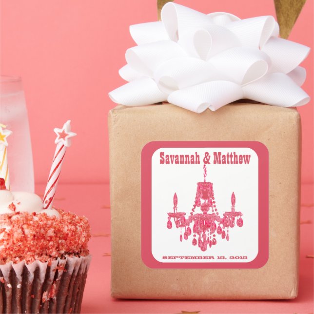 Guardar el Pegatina del Boda de candelabros de fec (Fiesta)