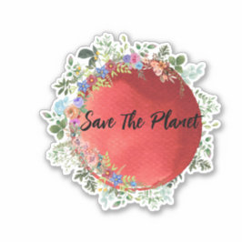 Guardar el Pegatina del planeta