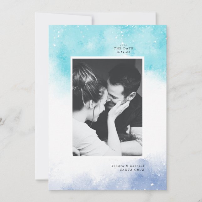 GUARDAR EL Resumen de acuarela de FECHA (Anverso)