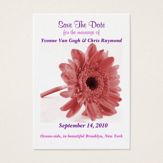 Guardar El Rosa Daisy Dusty (Frente)