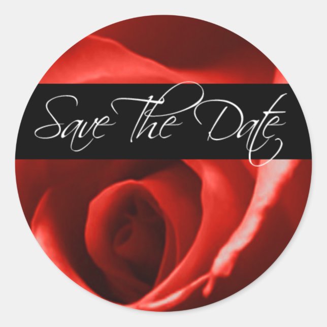 Guardar El Sello para sobres Boda De Fecha (Anverso)