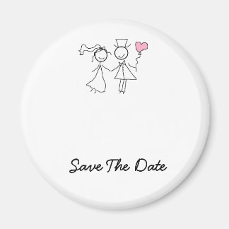 Guardar imanes de Boda de fechas