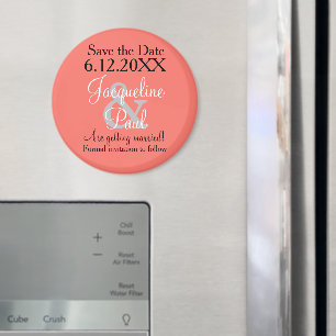 Guardar imanes de coral de fecha