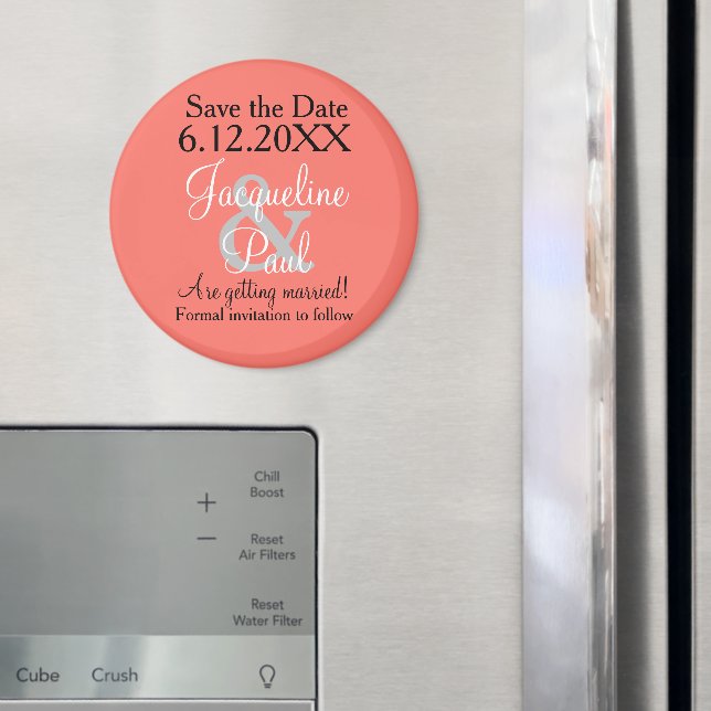 Guardar imanes de coral de fecha (In situ (nevera))