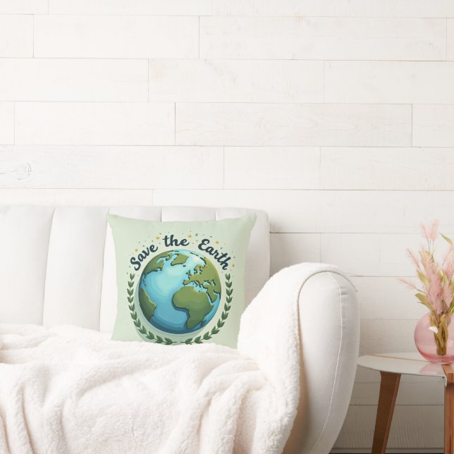 Guardar la almohada del cojín del diseño terrestre (Sofá)