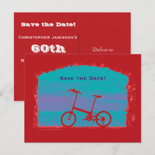 Guardar la bicicleta de postales de cumpleaños núm