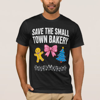 Guardar la camiseta de la panadería del pequeño pu