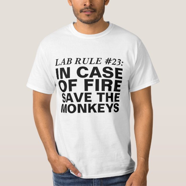 Guardar la camiseta de Lab Monkeys (Anverso)