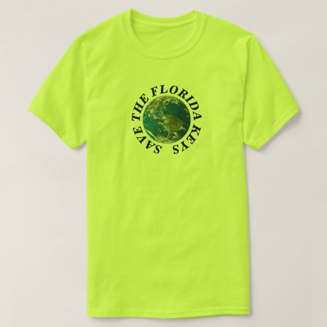 Guardar la camiseta de los Cayos de Florida (Diseño del anverso)