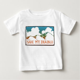 Guardar la camiseta del bebé de Mount Diablo